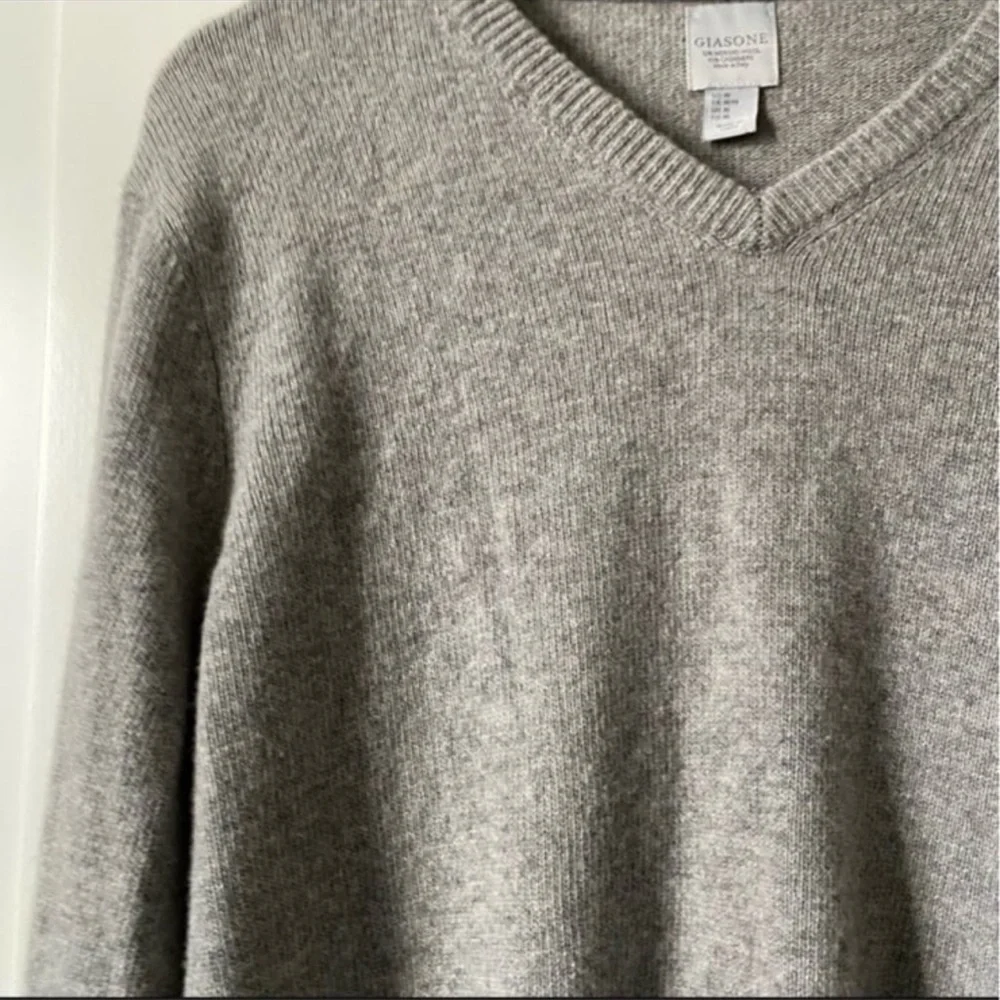 Giasone Cashmere Wool Sweater Made In Italy M - Picture 9 of 10